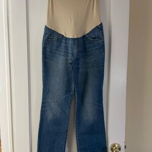 A•GLOW Maternity Denim Bootcut Jeans